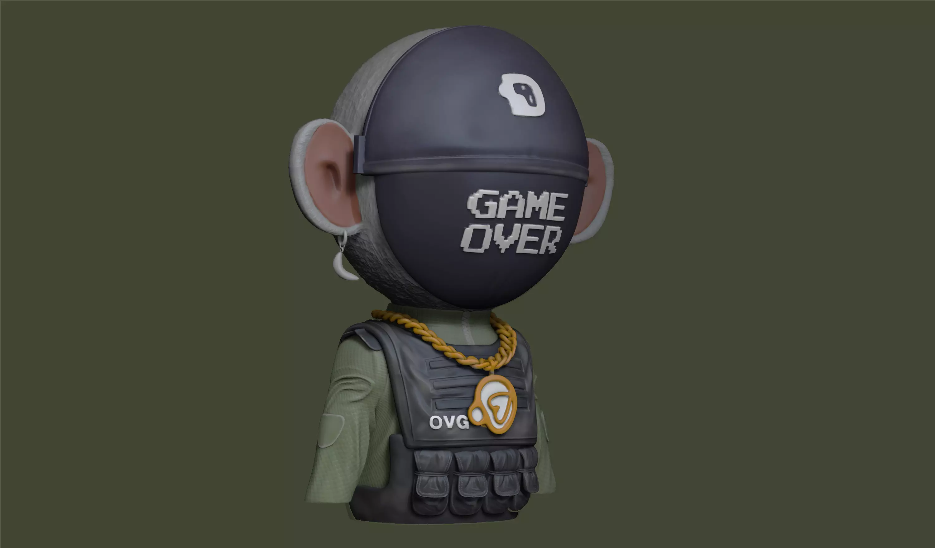 NFT DOODLE 3D PRINT MODEL 3D print model_0