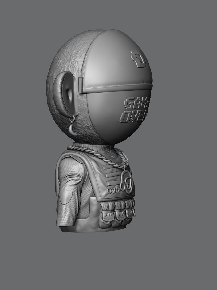 NFT DOODLE 3D PRINT MODEL 3D print model_3