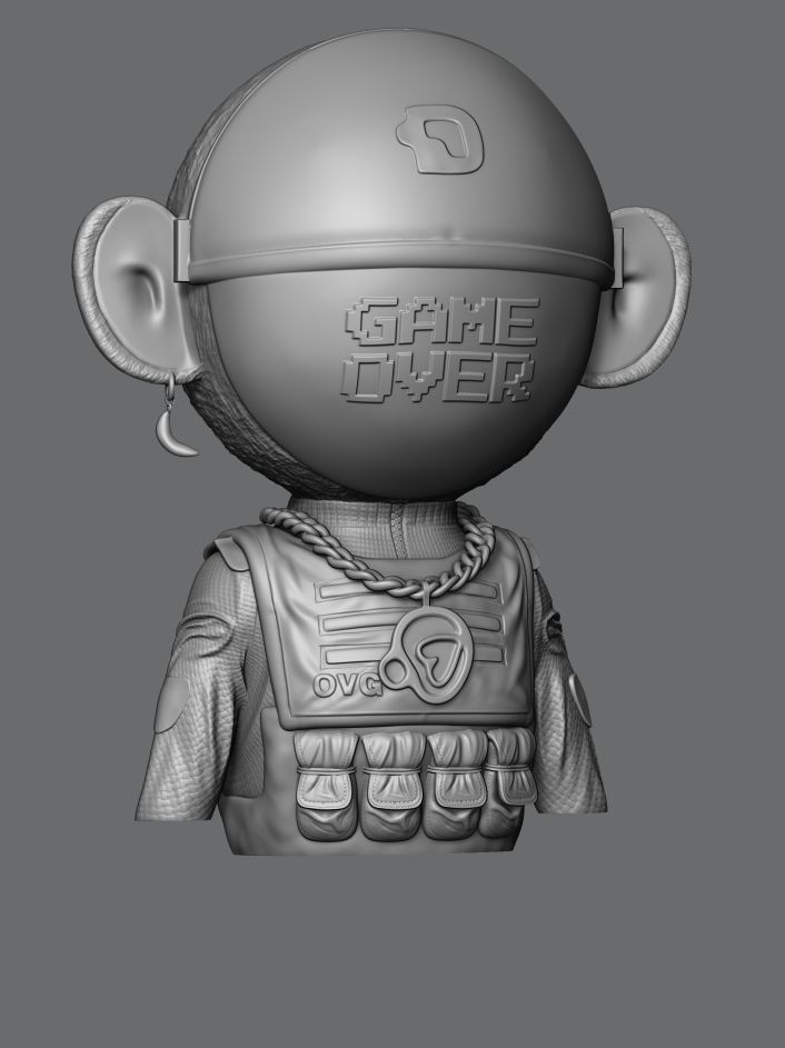 NFT DOODLE 3D PRINT MODEL 3D print model_1