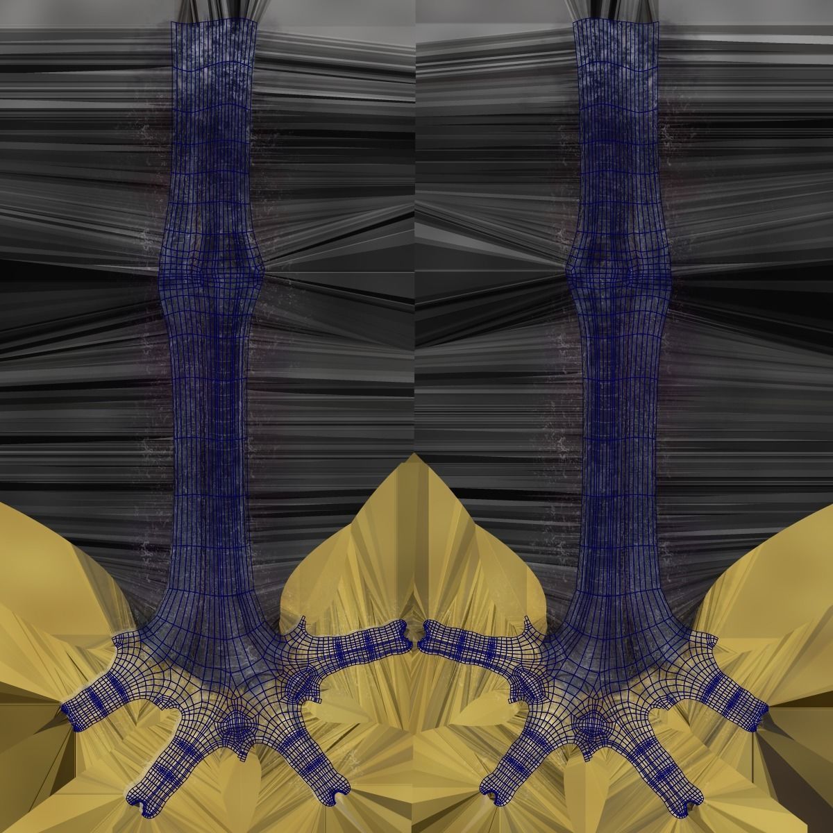 Egret Animated VFX Grace 3D model_33