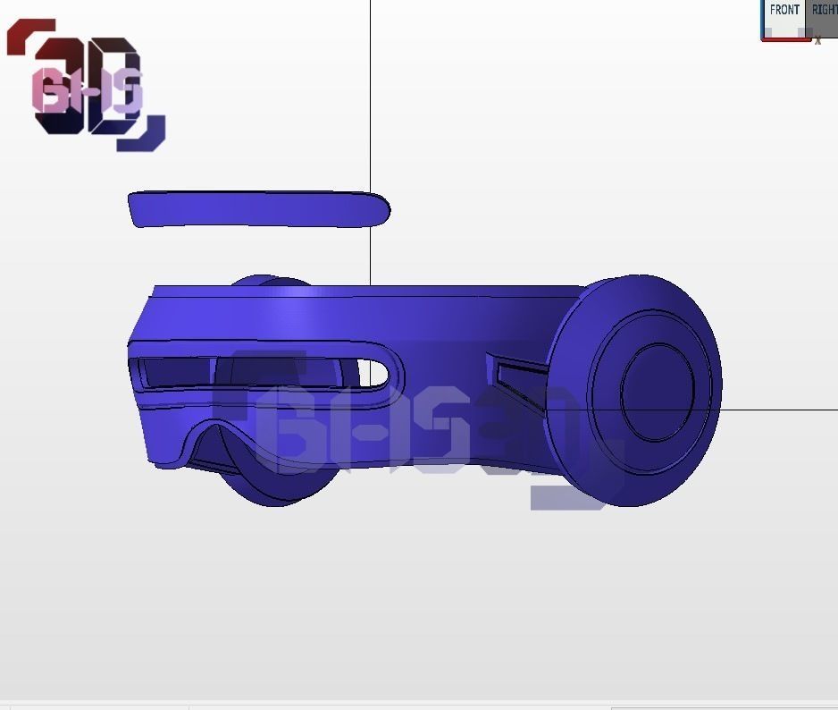 Cyclops Xmen googles 3D 3D print model_7