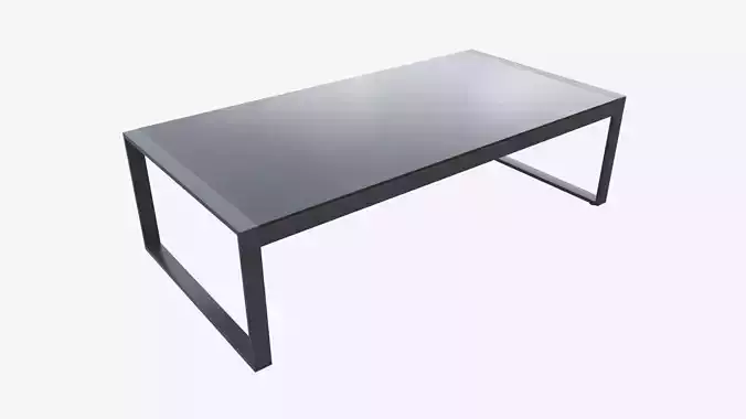 Garden coffee table Leipzig 3D model