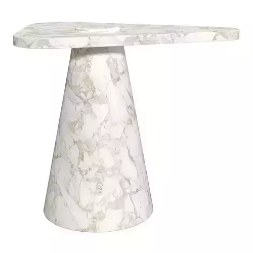 Italian 70s design style marble side tables