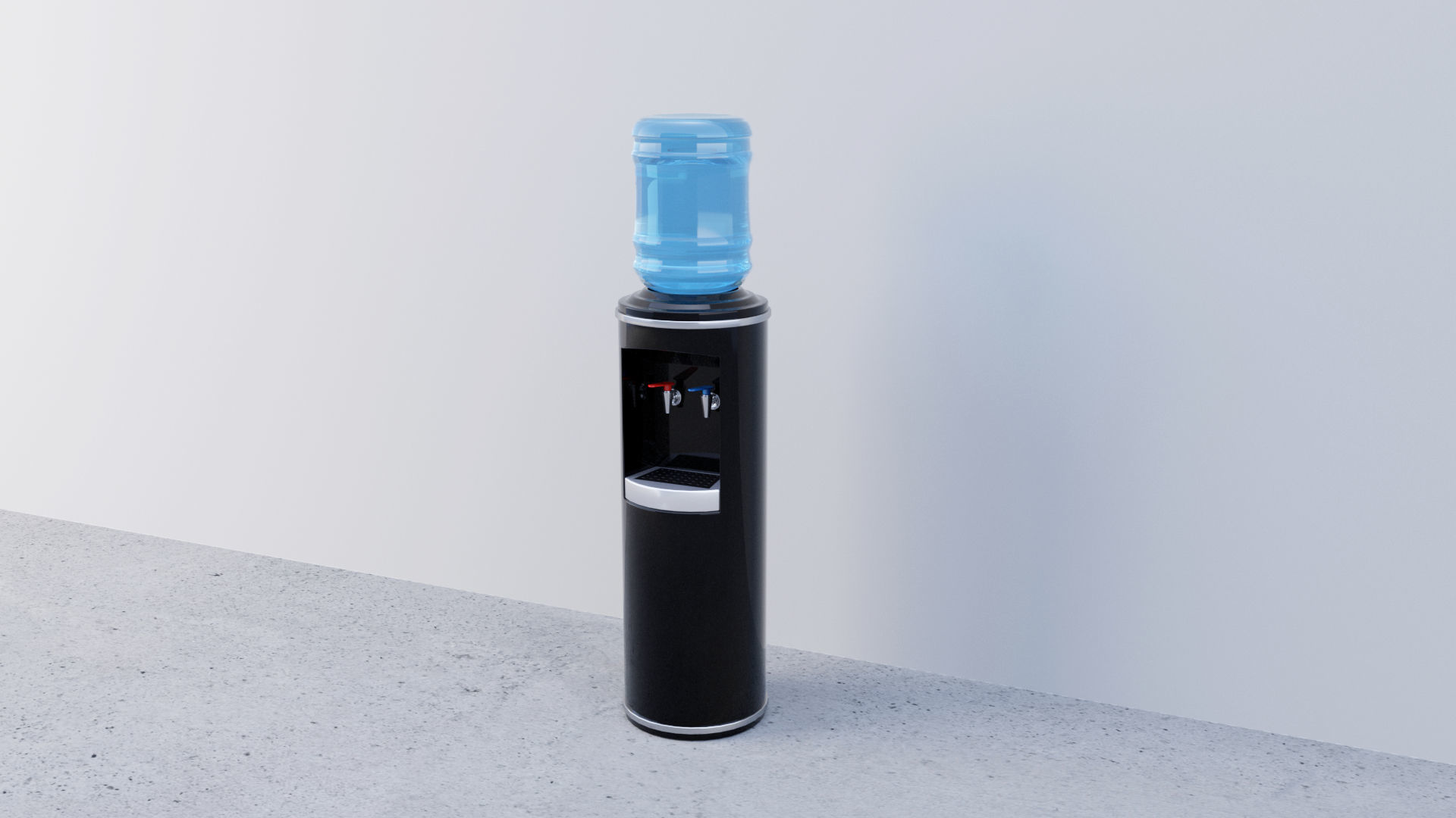 Water Dispenser 3D model_1