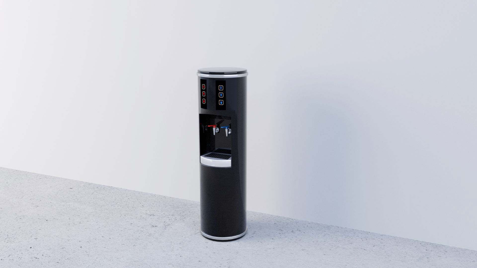 Water Dispenser 3D model_1