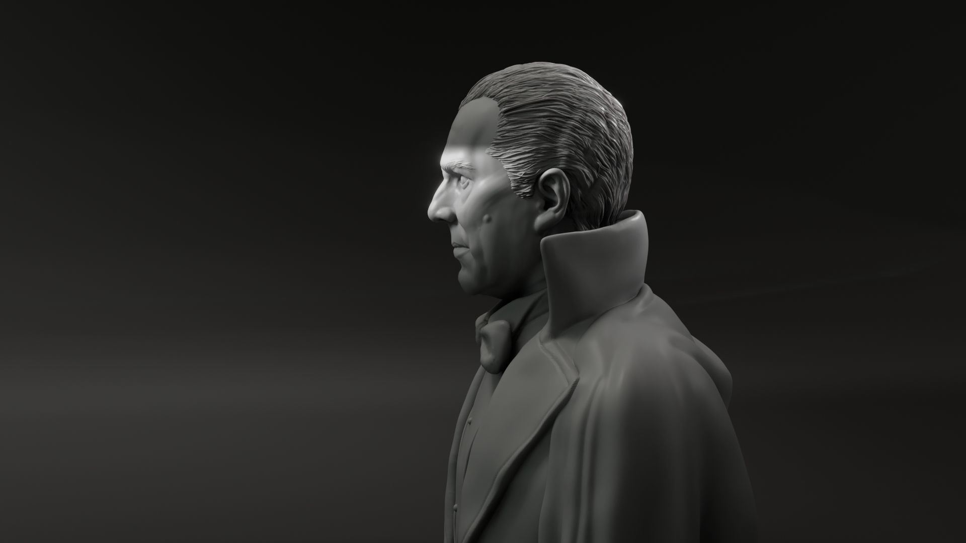 Bela Lugosi - Count Dracula - Dracula 1931 3D print model_16