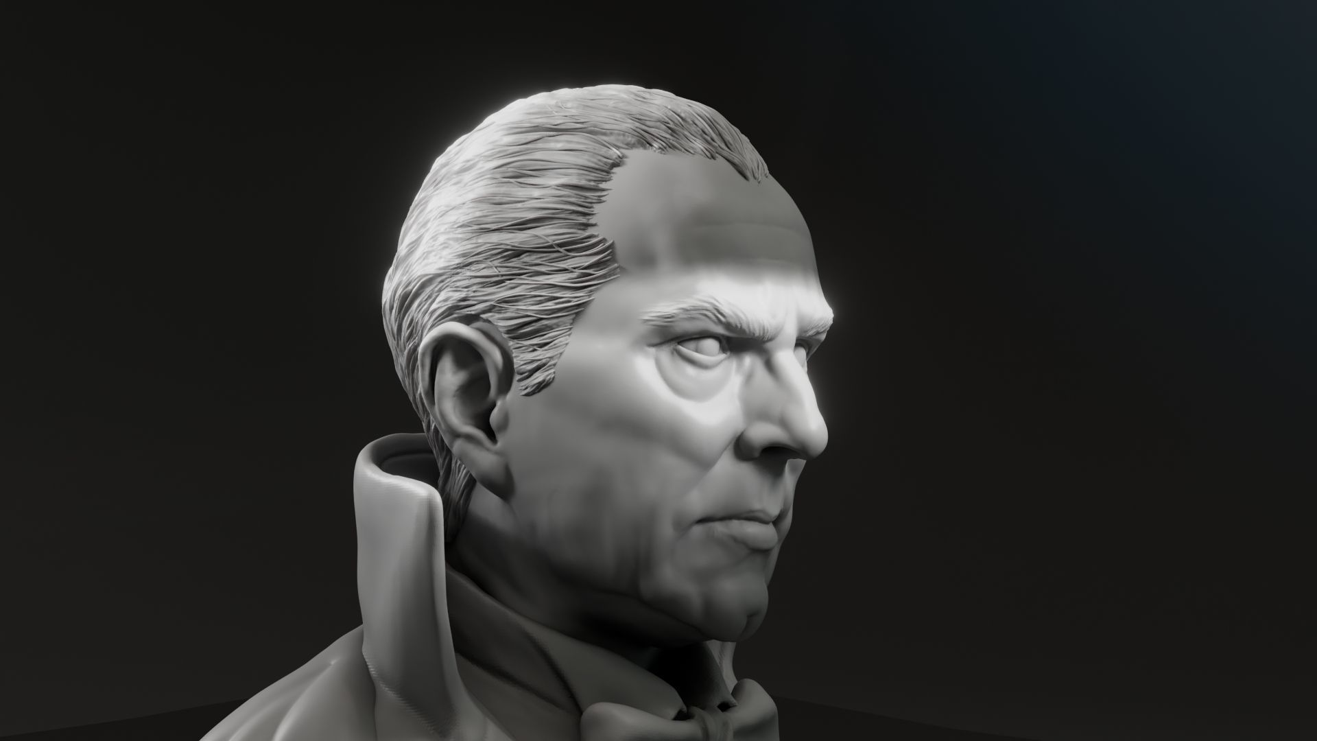 Bela Lugosi - Count Dracula - Dracula 1931 3D print model_12