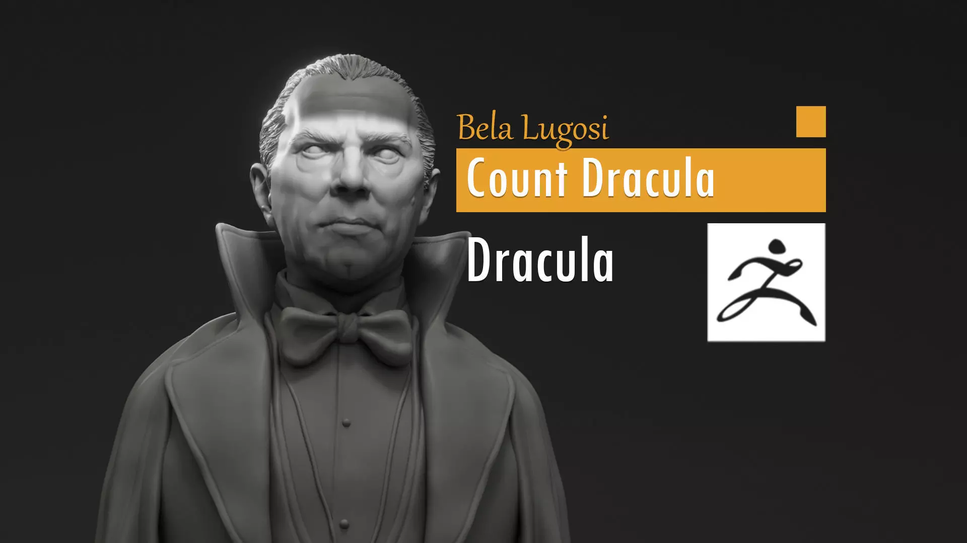 Bela Lugosi - Count Dracula - Dracula 1931 3D print model_0