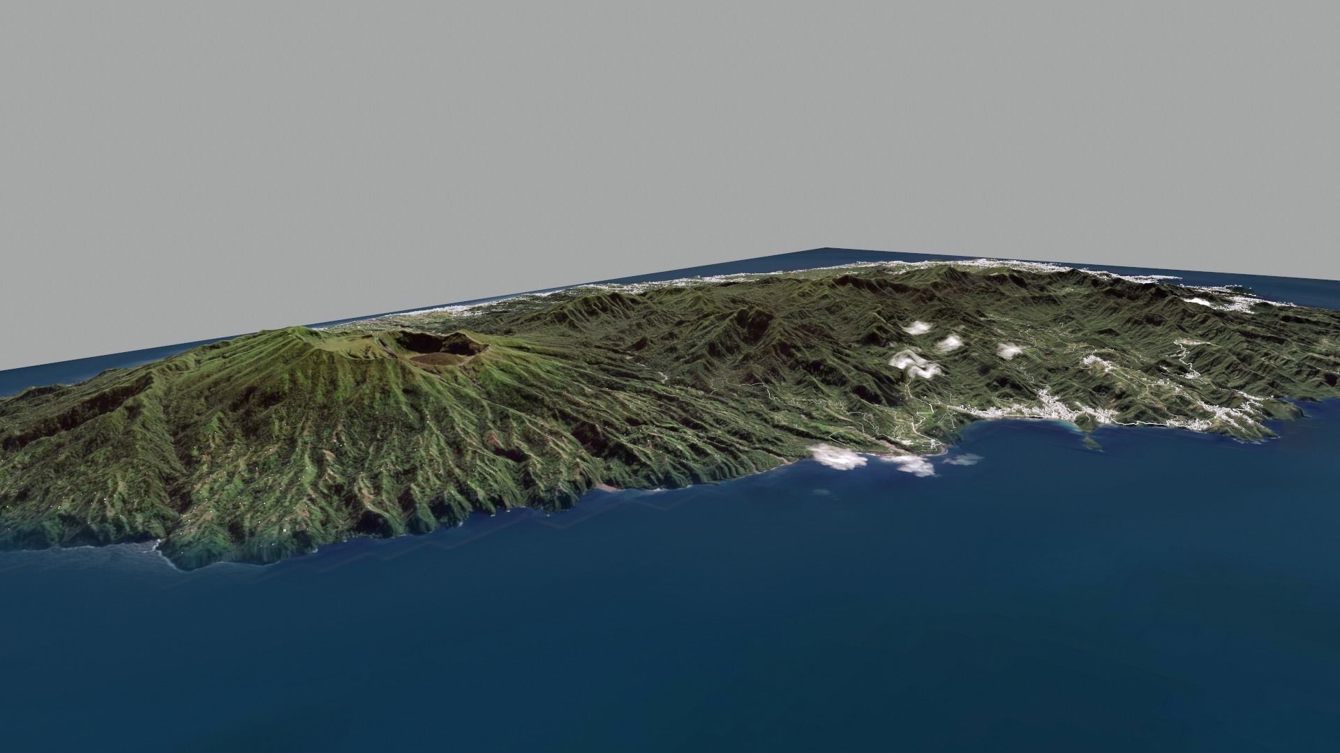 Saint Vincent and the Grenadines Caribbean Sea 3D model_5