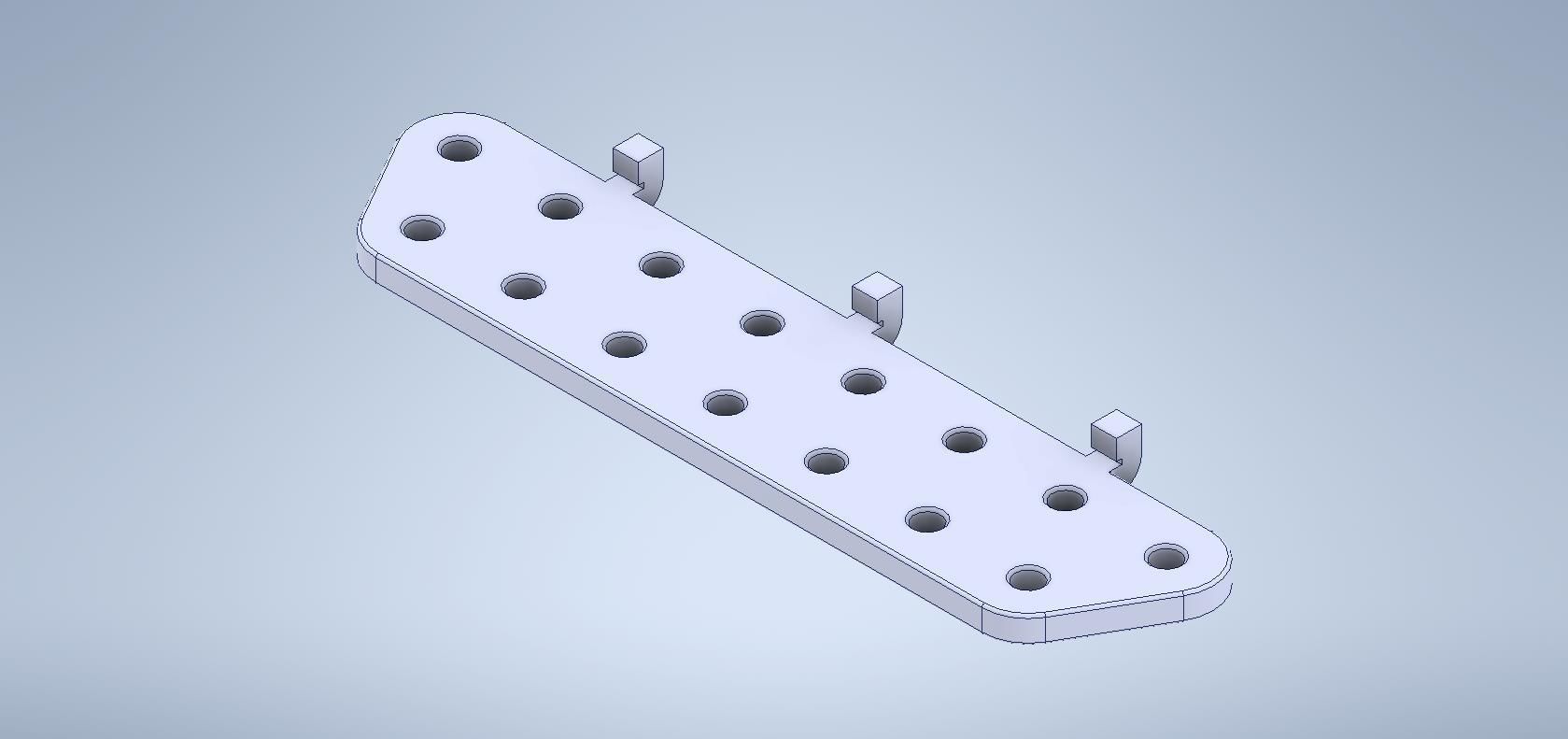  Instrument Panel Suspension Parts for university workbench  3D print model_5