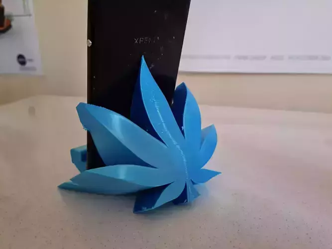 cannabis phone stand