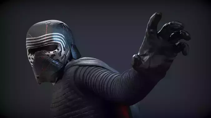 KYLO REN 3D print model