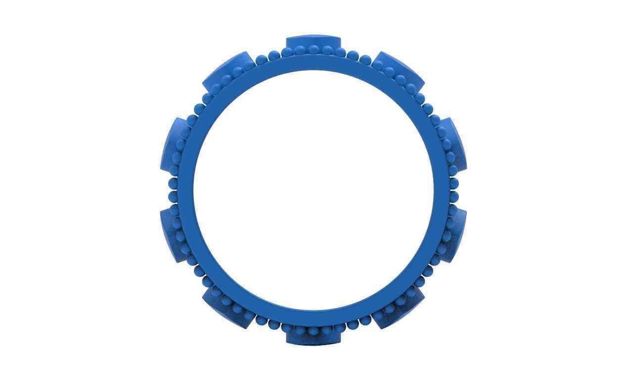 Heart Ring 1 3D print model_5