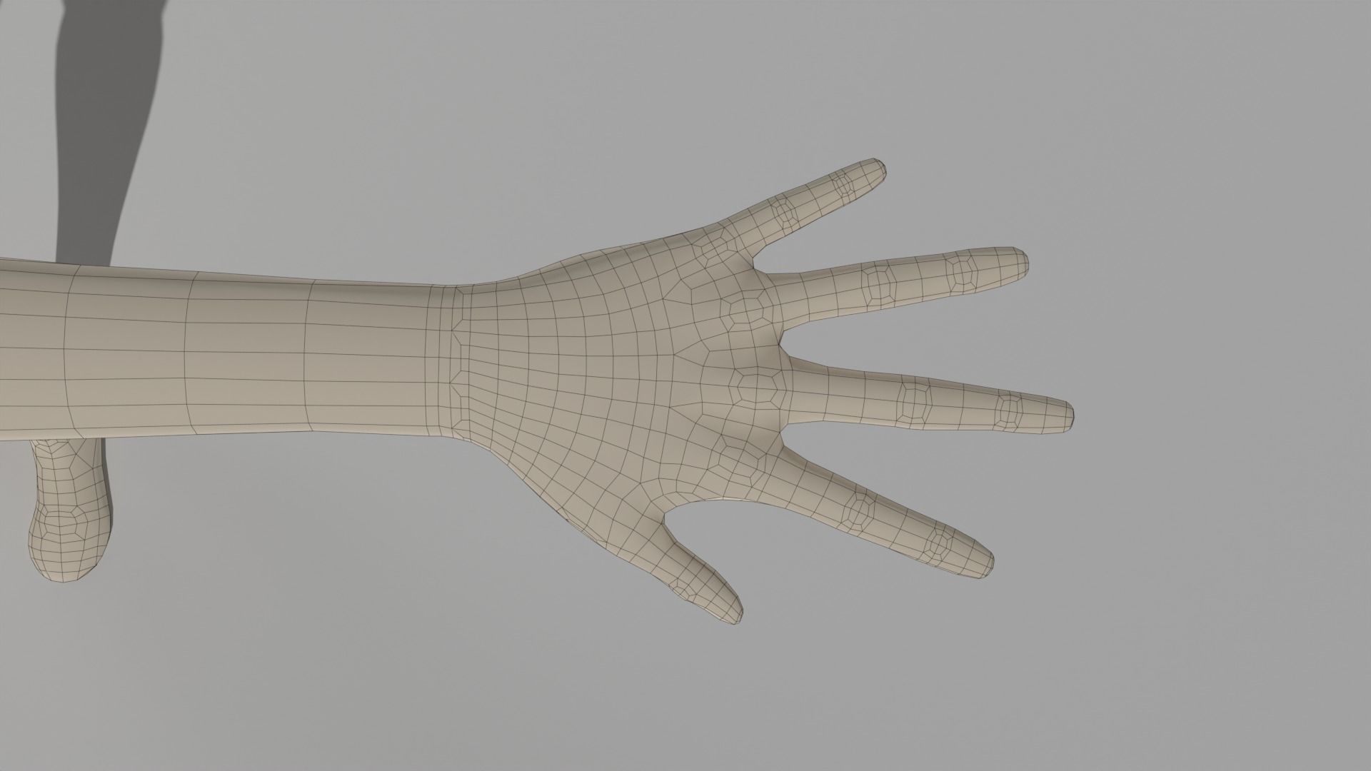 Female base mesh Free low-poly 3D model_11