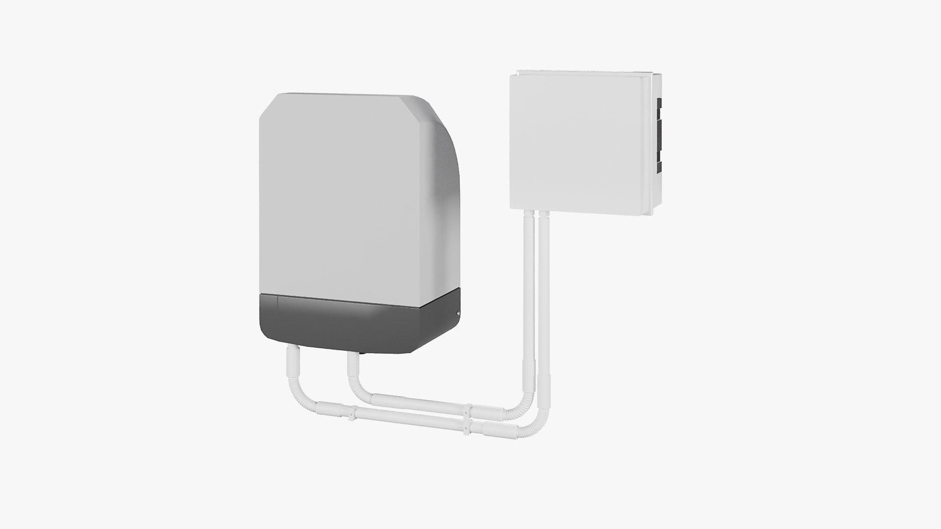Inverter wall charger 3D model_8