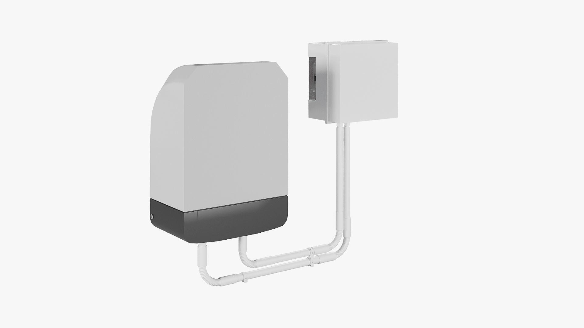 Inverter wall charger 3D model_10