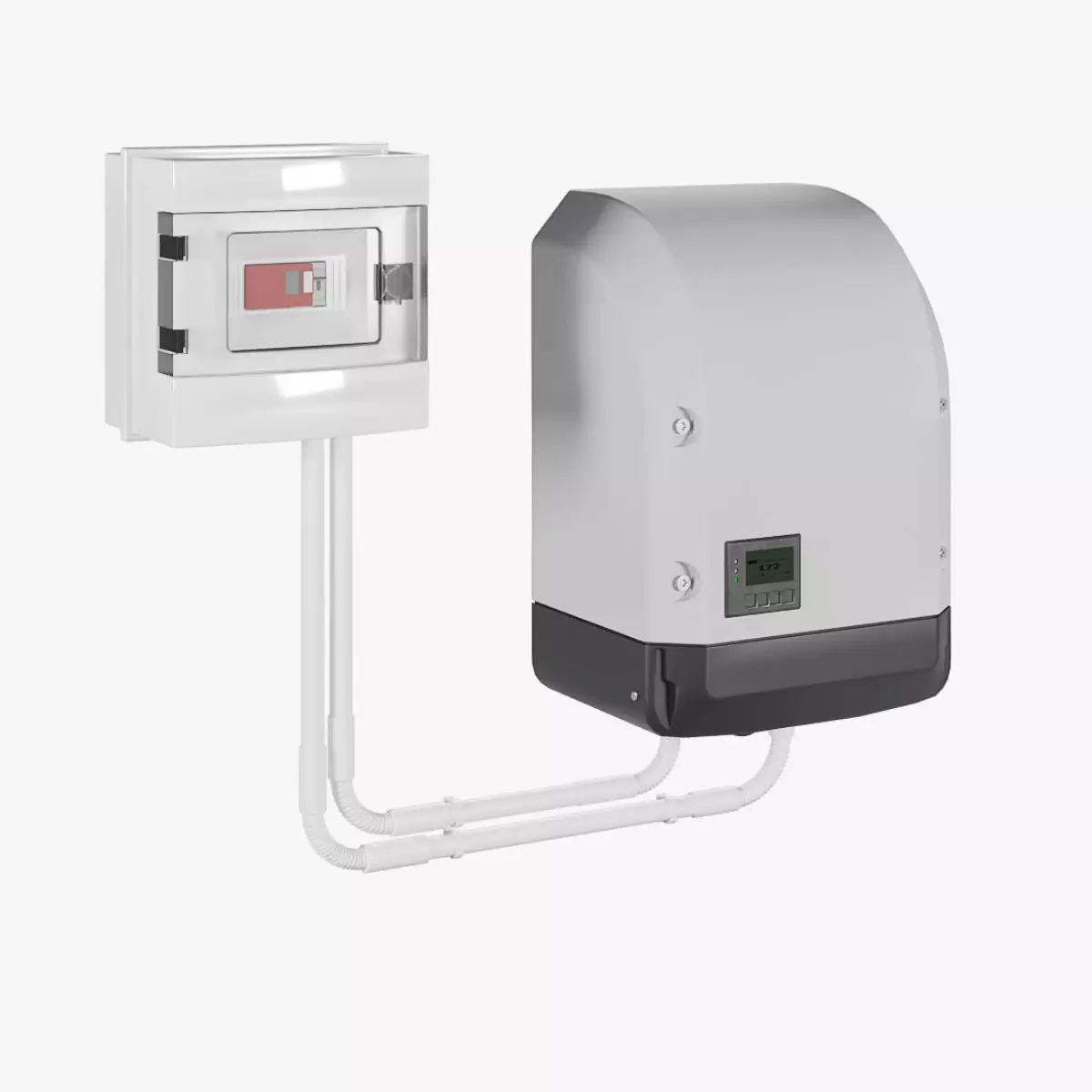 Inverter wall charger 3D model_0