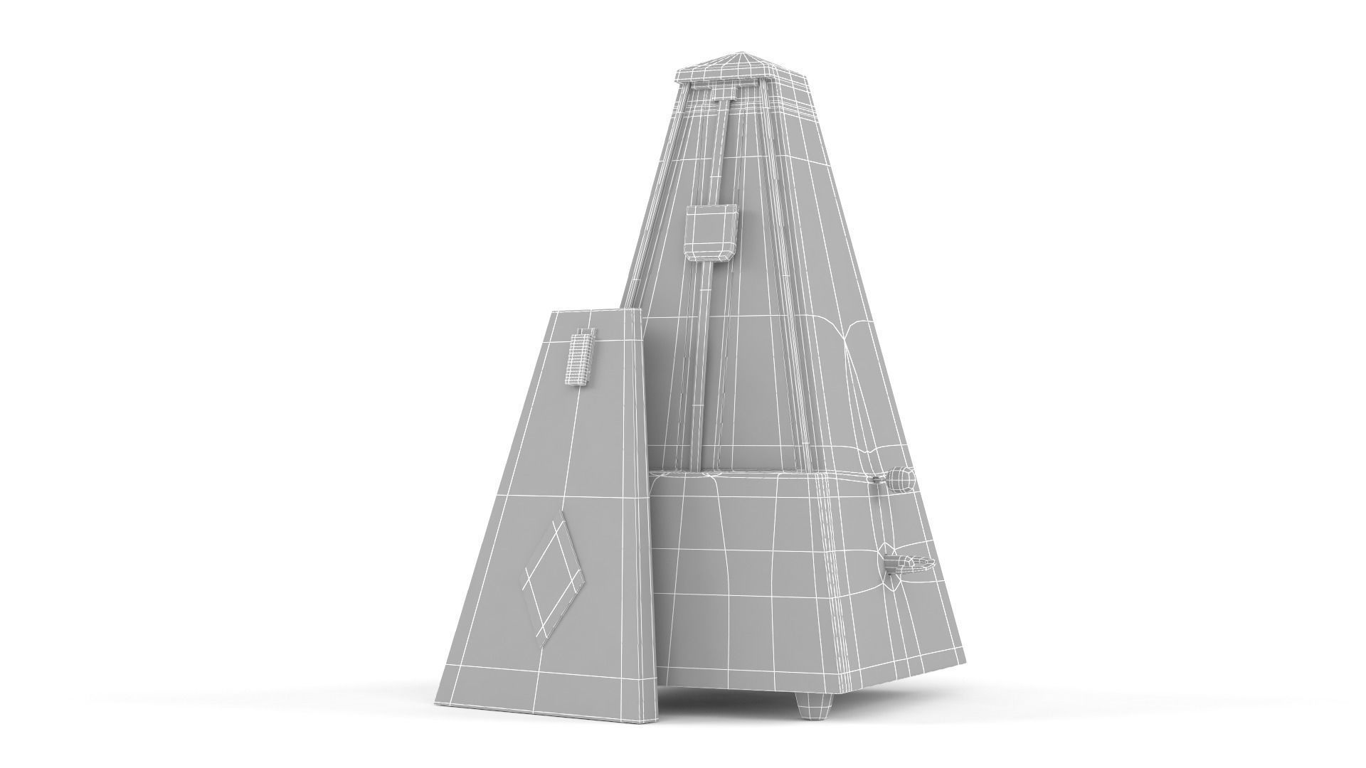 Mechanical Metronome 3D model_7