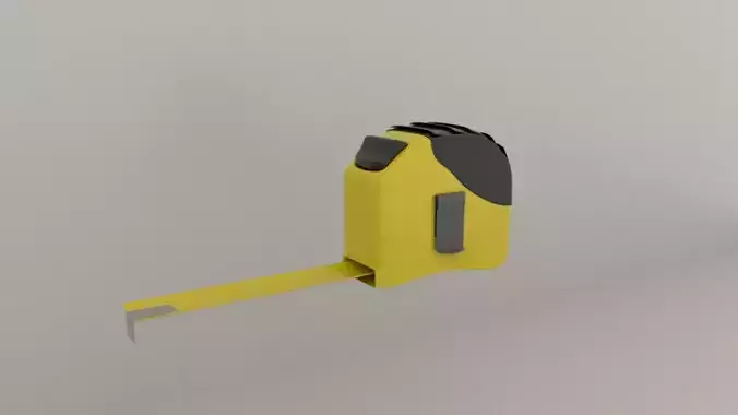 Meter tape 3D model