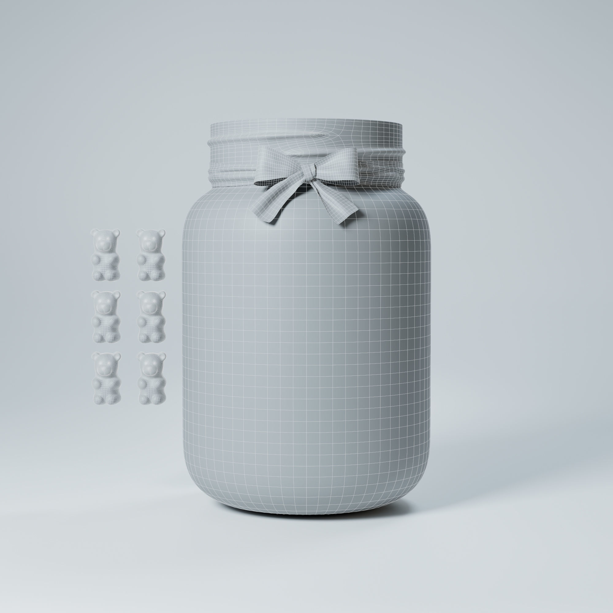 Gummy Bears 3D model_2