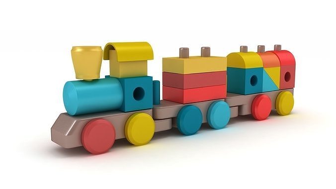 Miniature Train 3D model