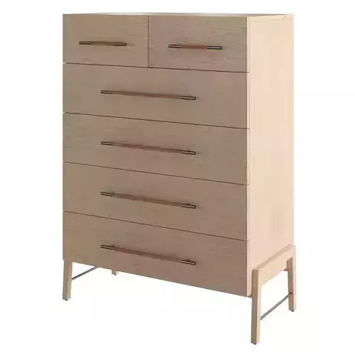 Magnolia Tall 6-Drawer Dresser