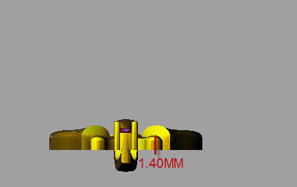 khanda pendant 3D print model_11