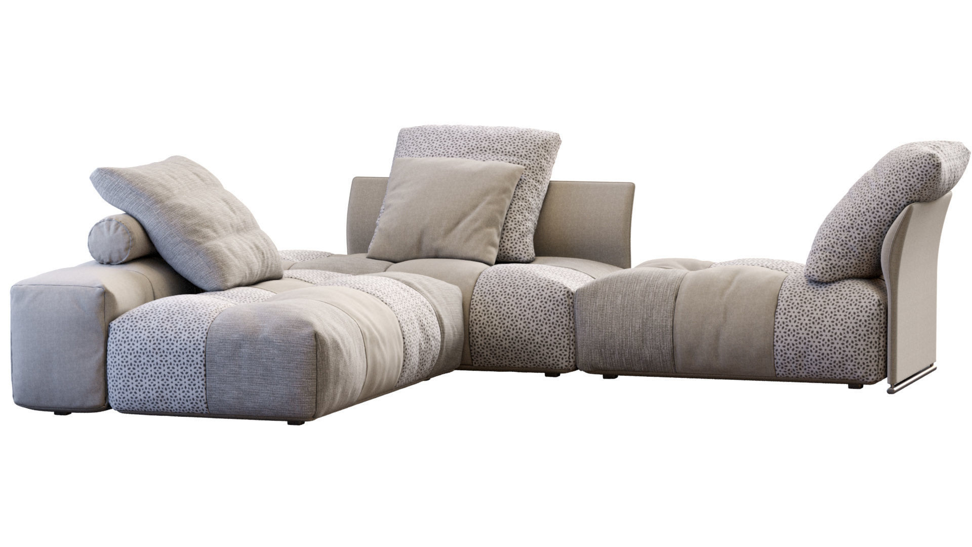 Sofa Pixel By Saba 3D model_13