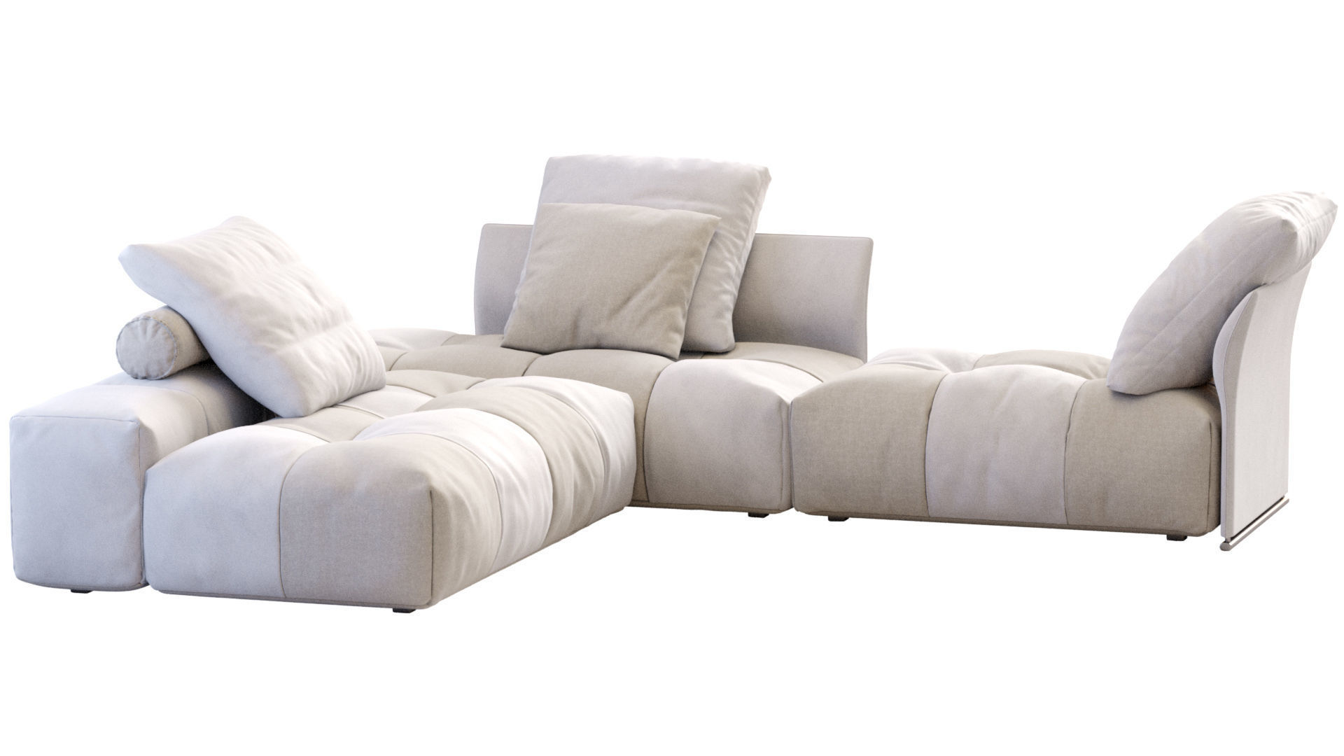 Sofa Pixel By Saba 3D model_5