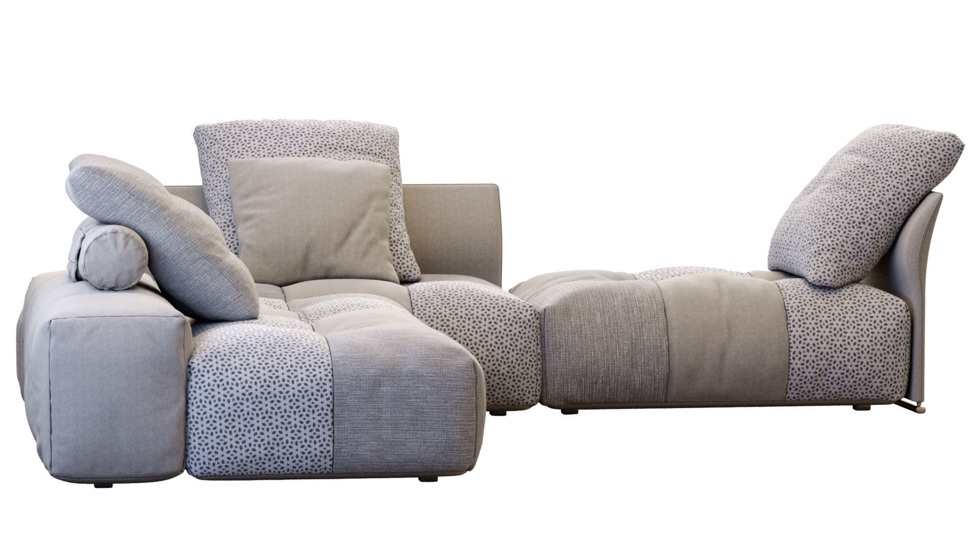 Sofa Pixel By Saba 3D model_14