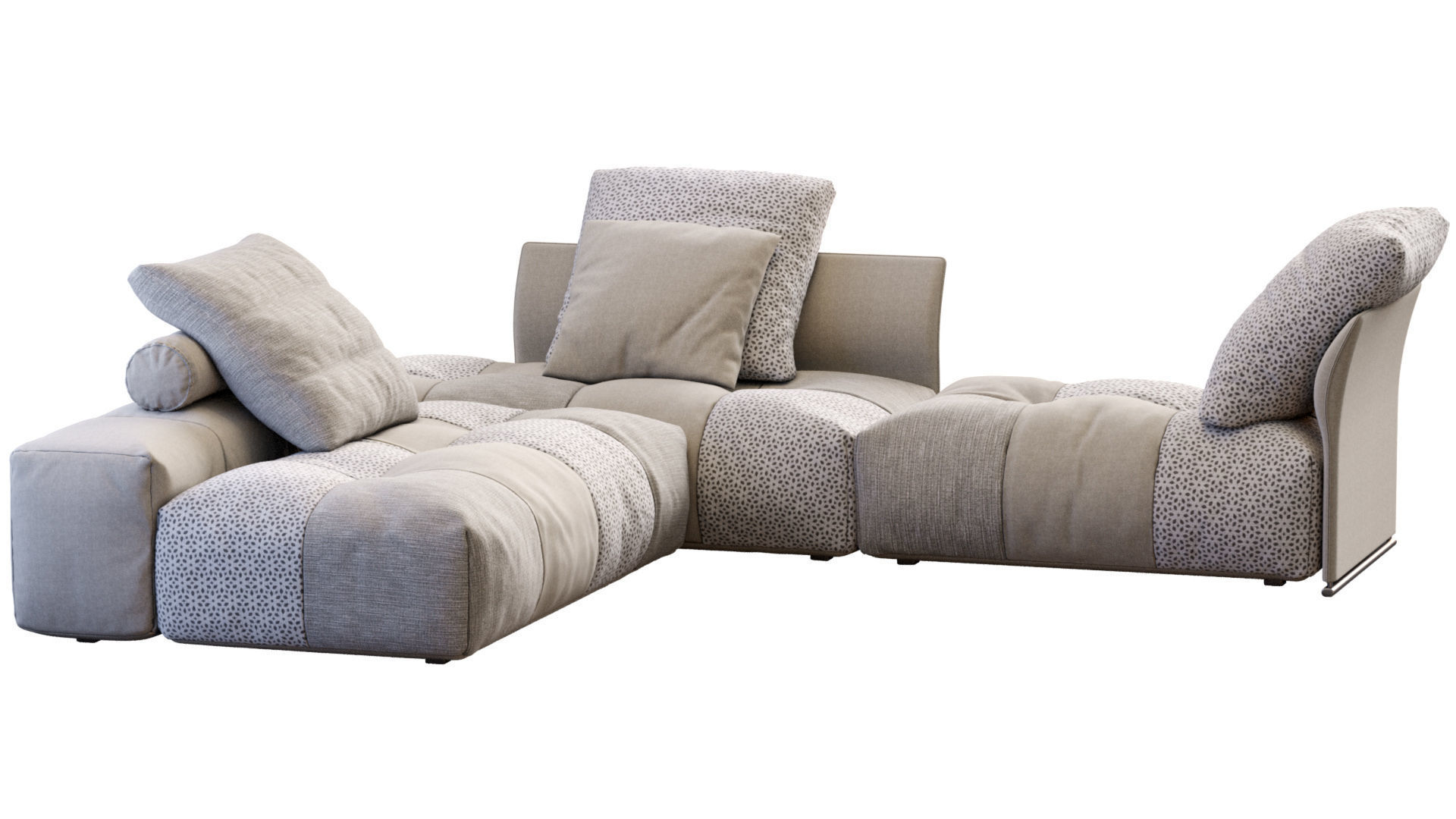 Sofa Pixel By Saba 3D model_15