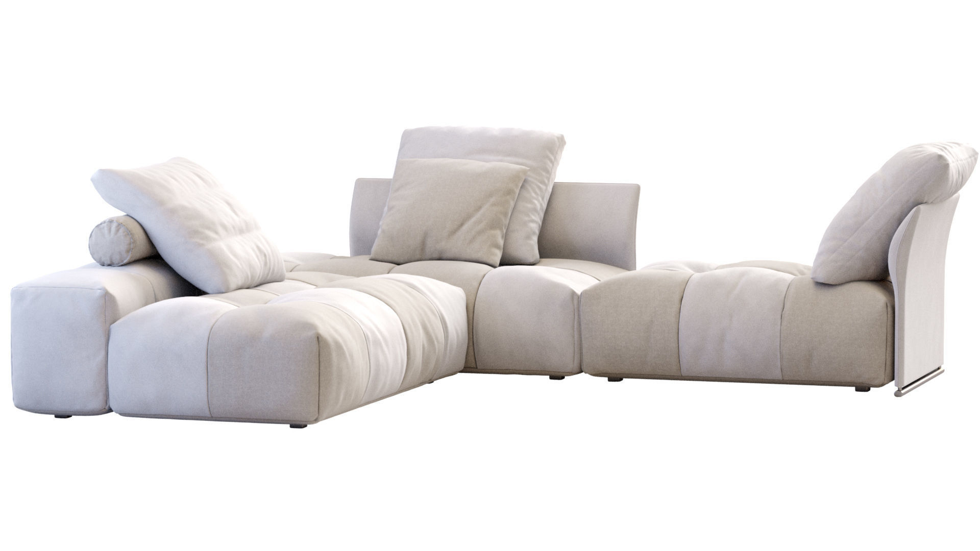 Sofa Pixel By Saba 3D model_3