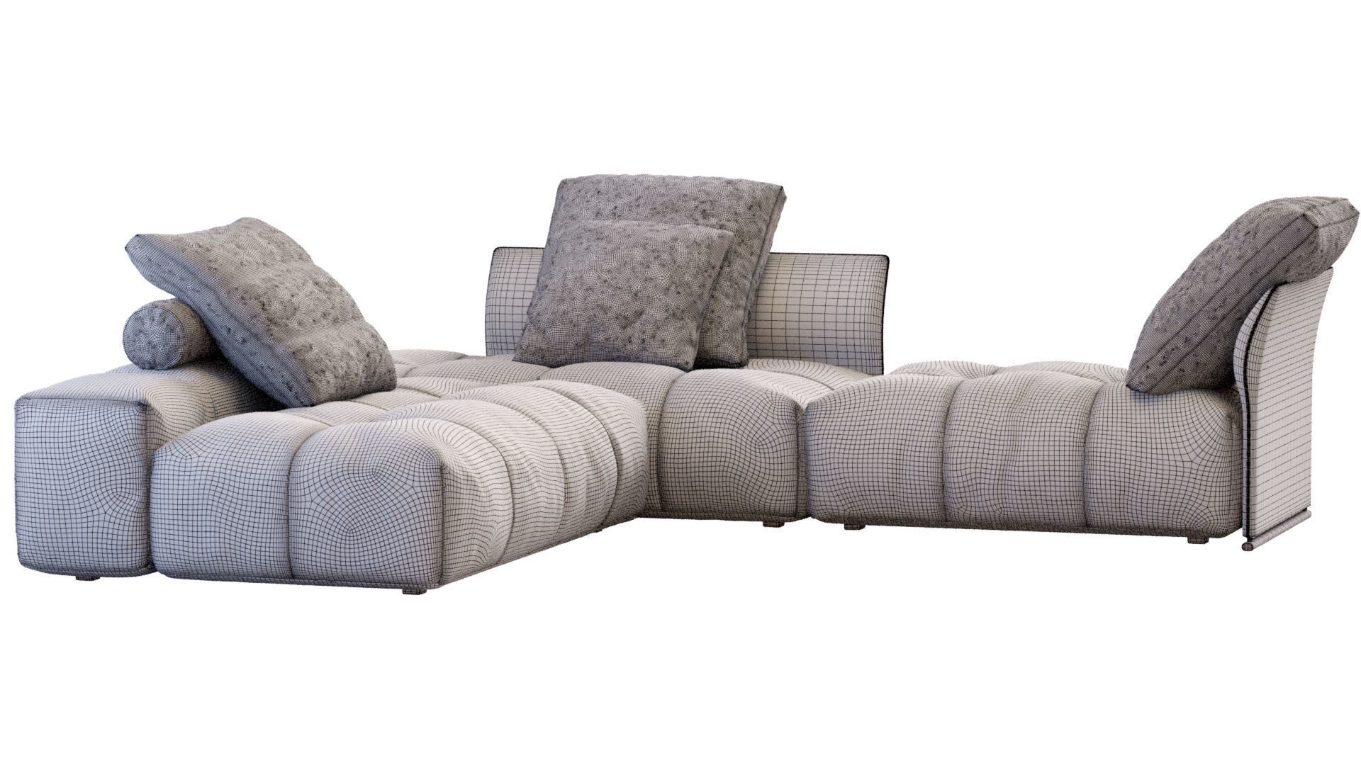 Sofa Pixel By Saba 3D model_12