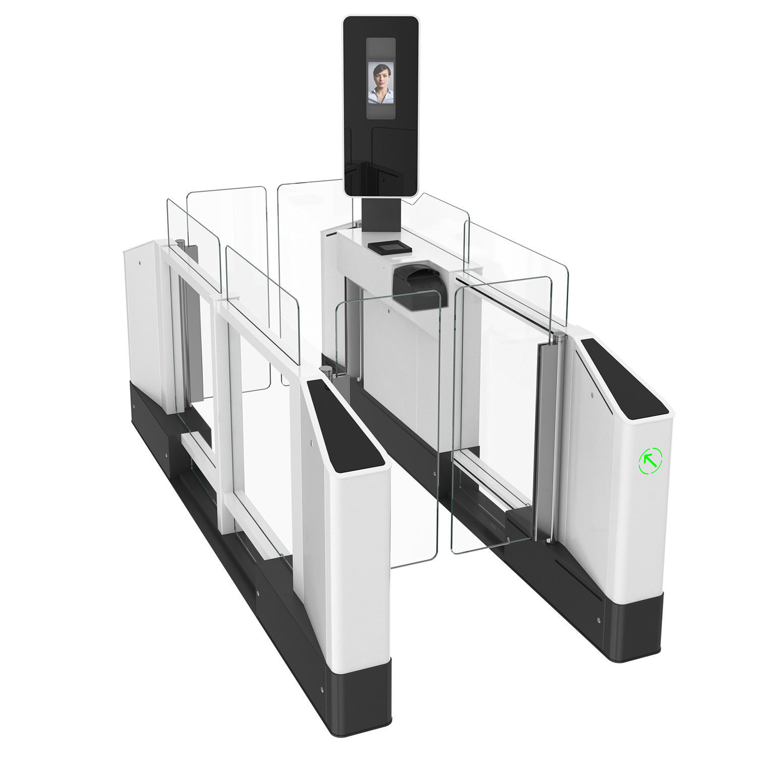 EasyGate e-Gate Low-poly 3D model_5