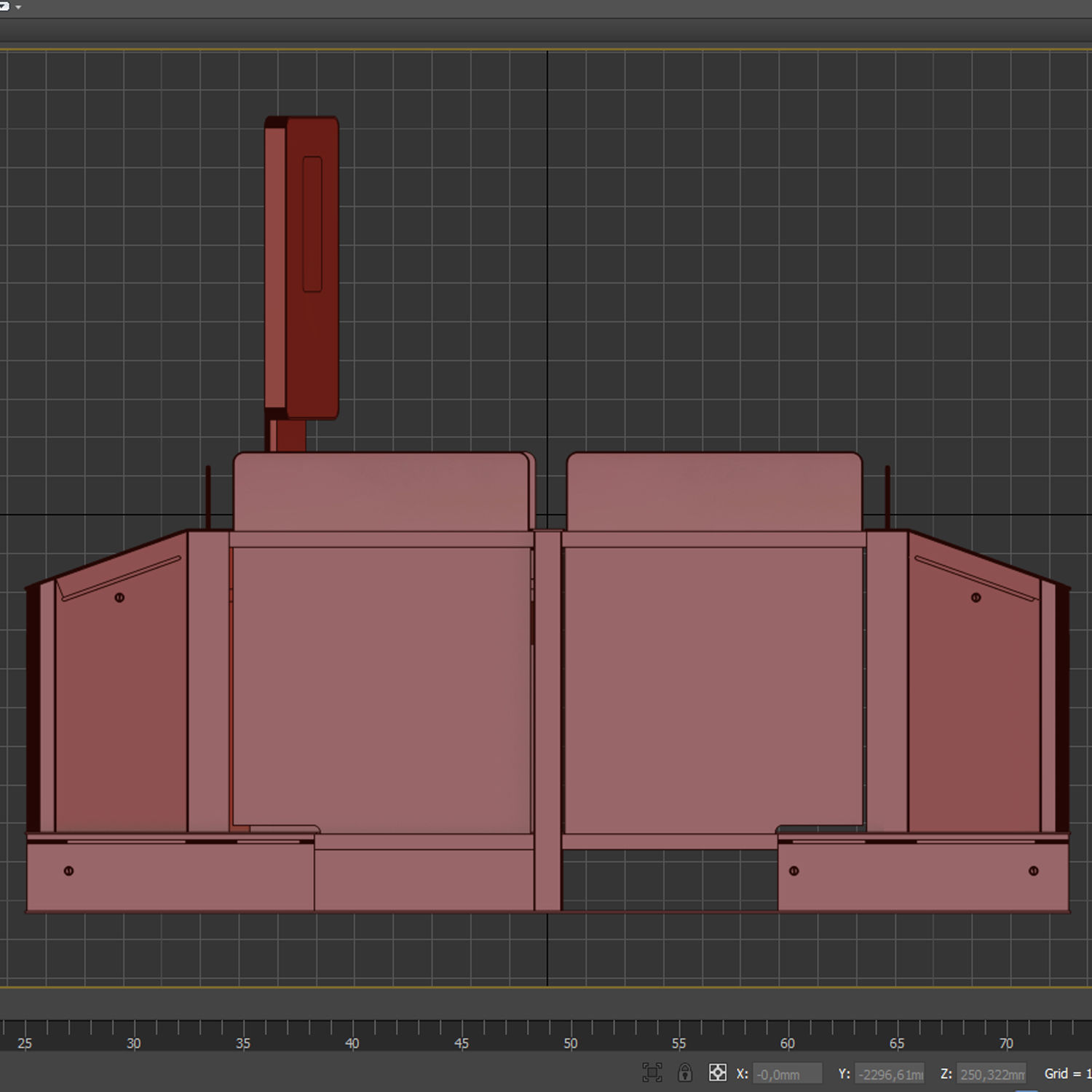 EasyGate e-Gate Low-poly 3D model_9