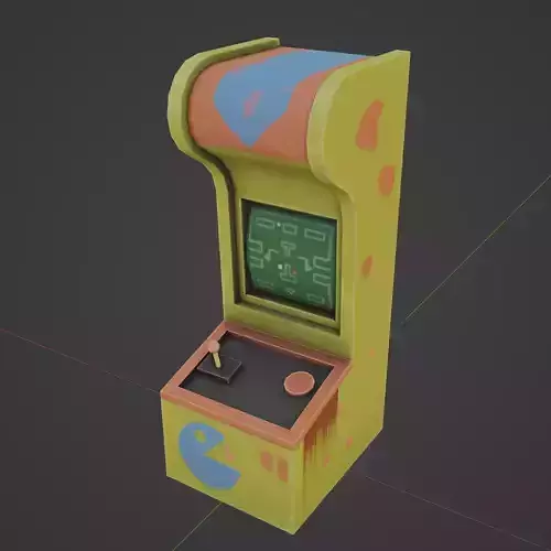 game machine 3D model