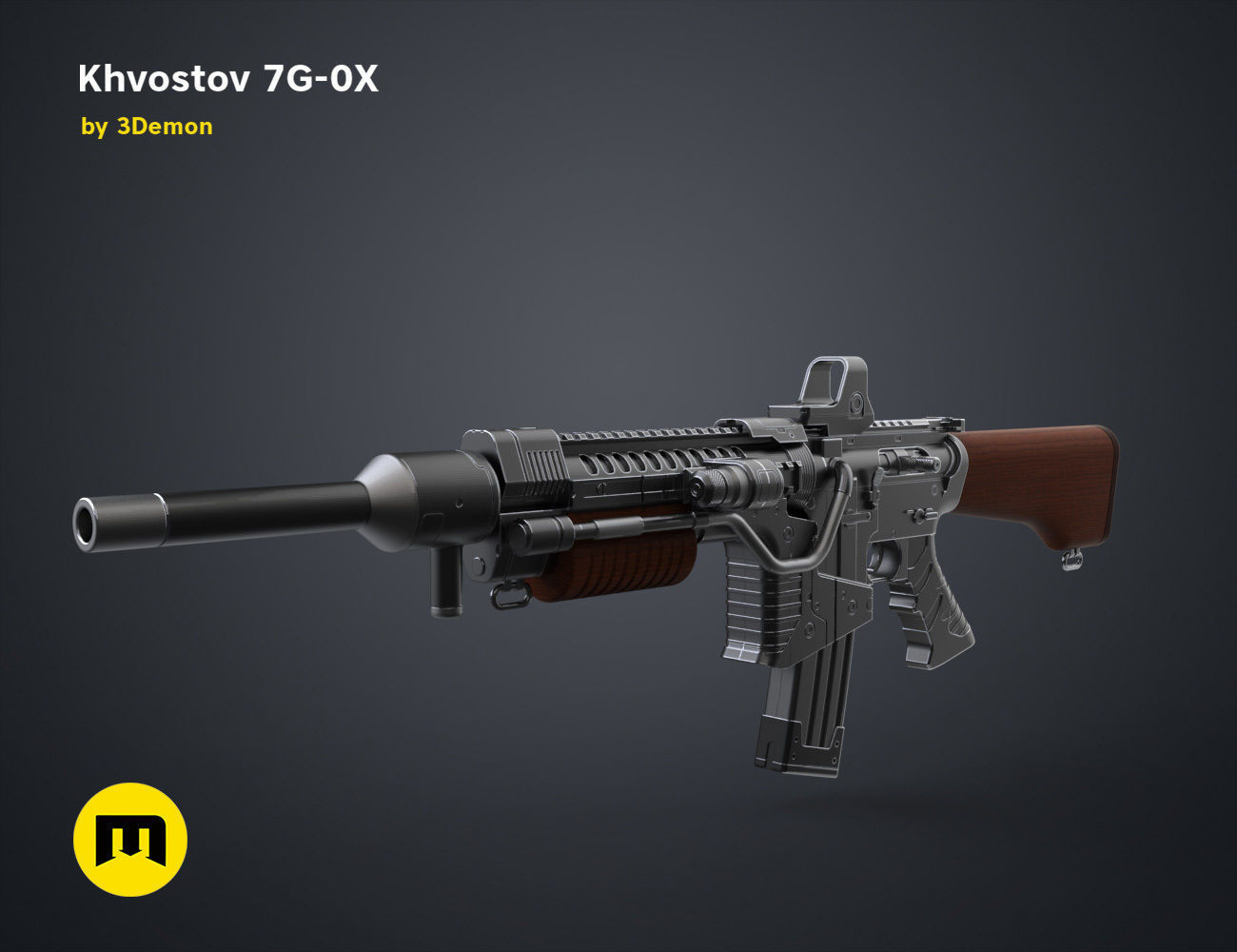 Khvostov 7G-0X 3D print model