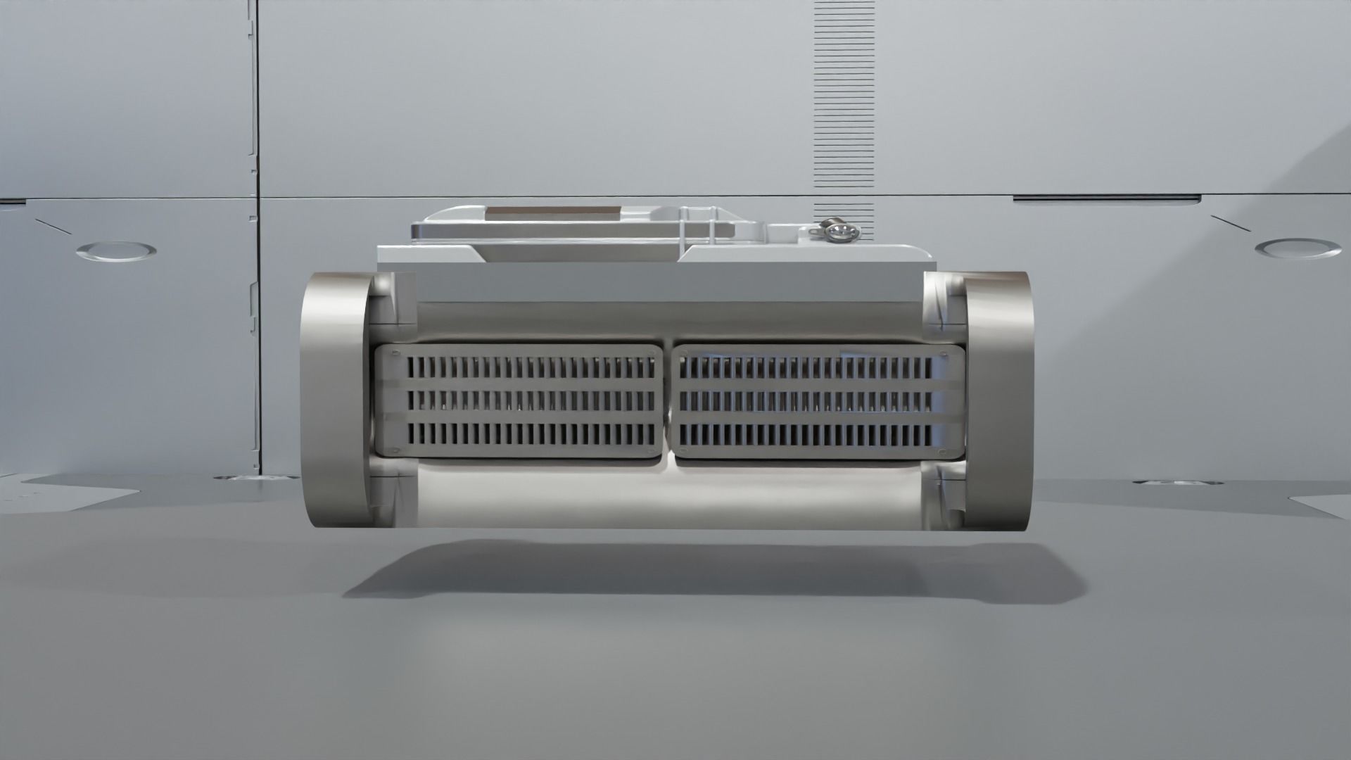 Low Poly Sci-Fi Bracelet D2 Low-poly 3D model_6