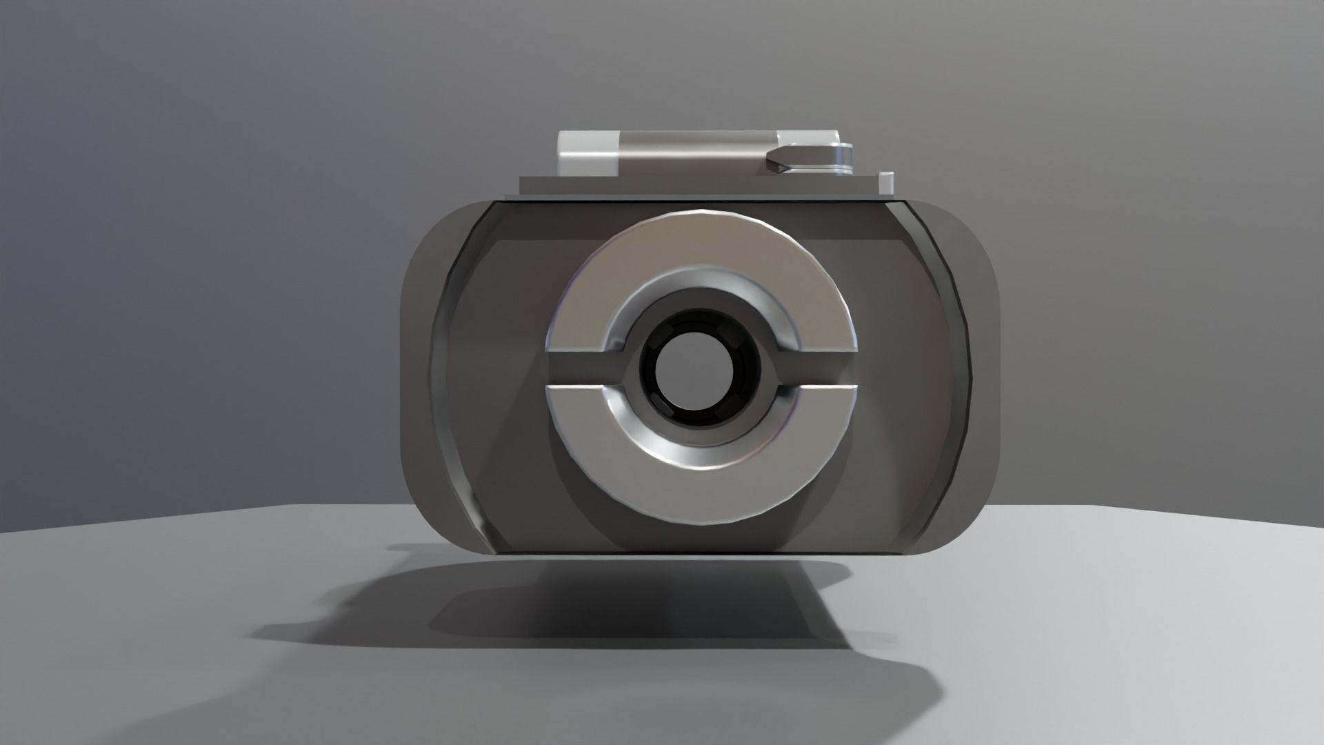 Low Poly Sci-Fi Bracelet D2 Low-poly 3D model_5