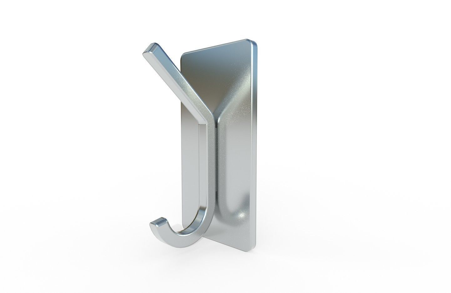 Towel Hook 07 Free low-poly 3D model_5