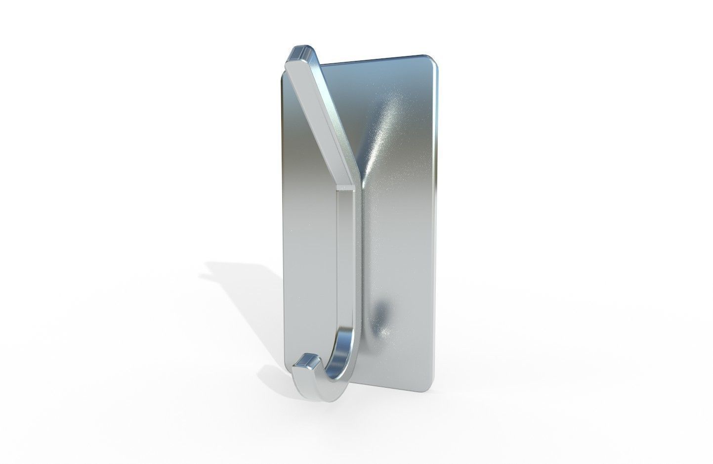 Towel Hook 07 Free low-poly 3D model_3