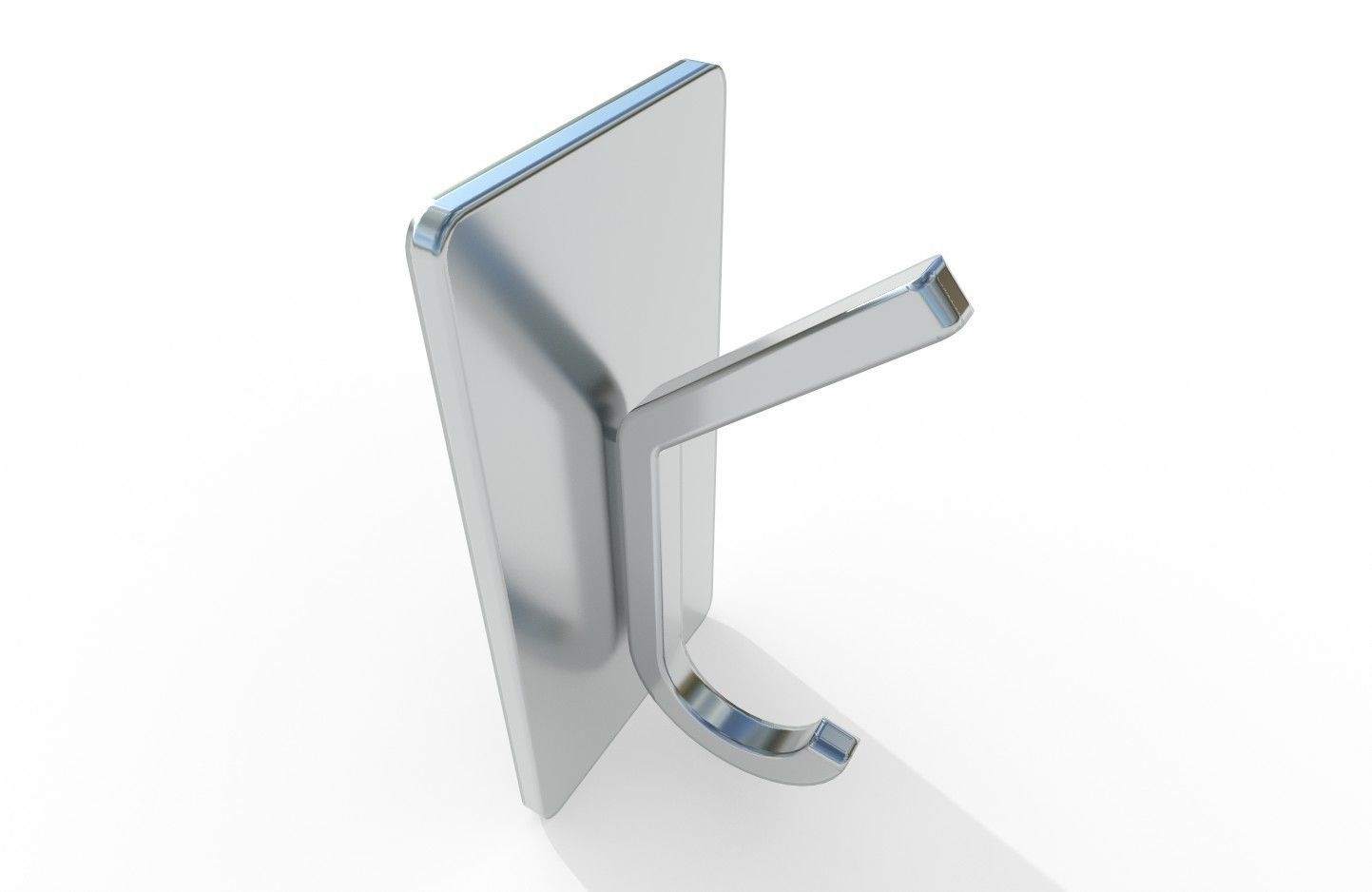 Towel Hook 07 Free low-poly 3D model_10