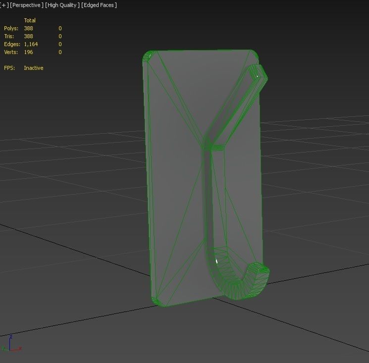 Towel Hook 07 Free low-poly 3D model_17