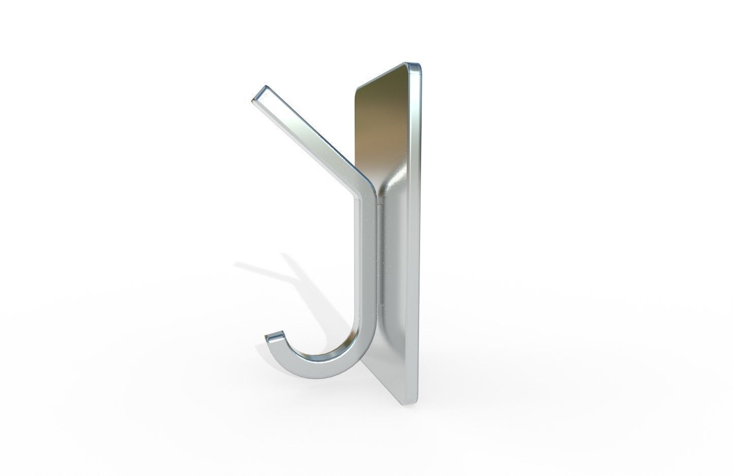 Towel Hook 07 Free low-poly 3D model_6