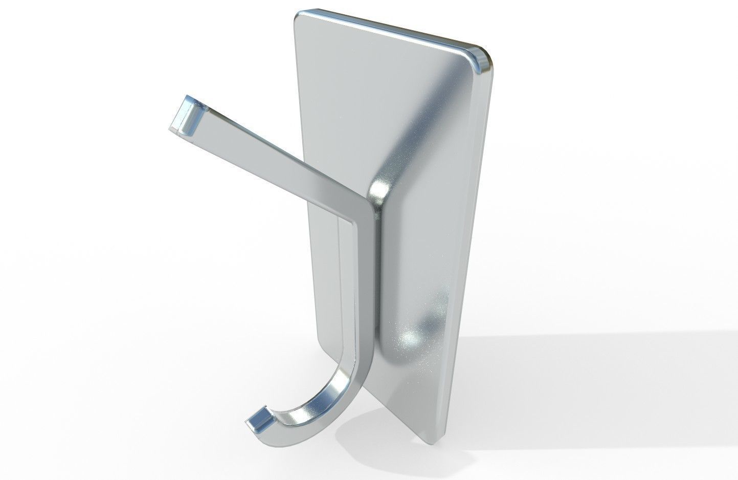 Towel Hook 07 Free low-poly 3D model_13