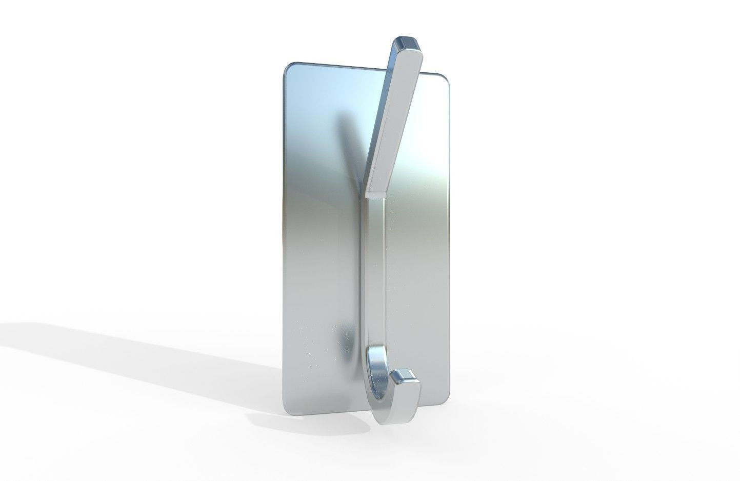 Towel Hook 07 Free low-poly 3D model_4