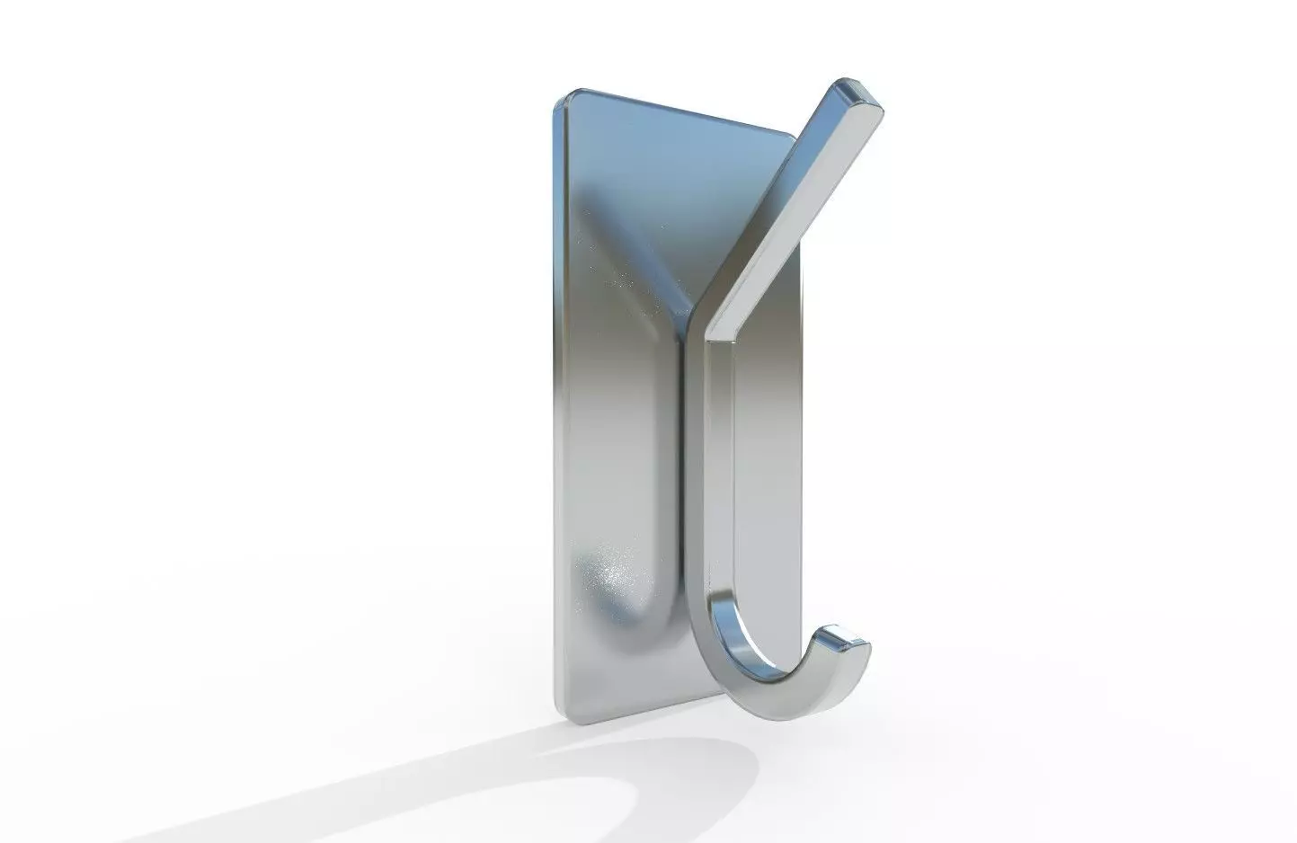 Towel Hook 07 Free low-poly 3D model_0