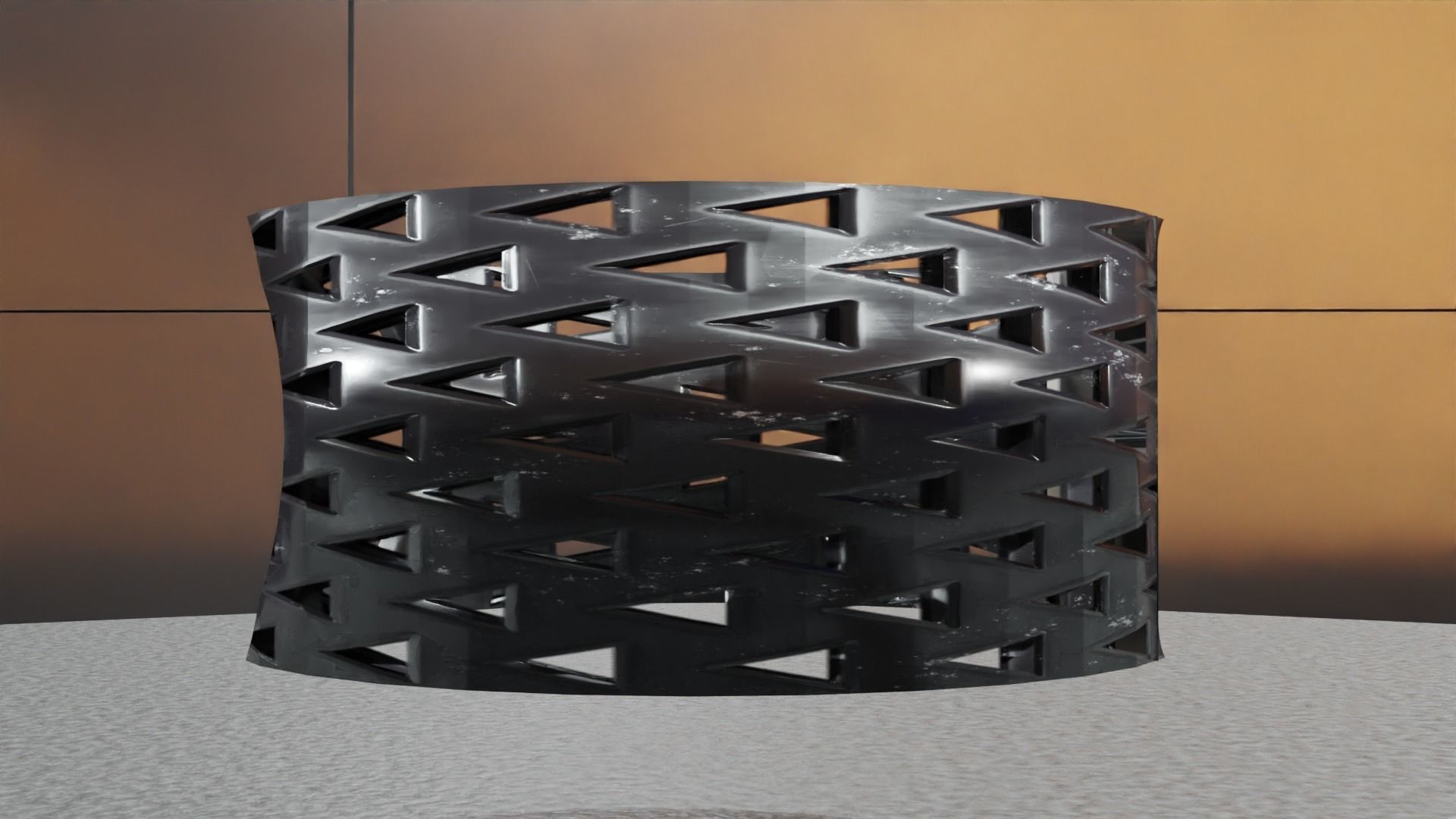 Low Poly Sci-Fi Bracelet Lando Low-poly 3D model_12