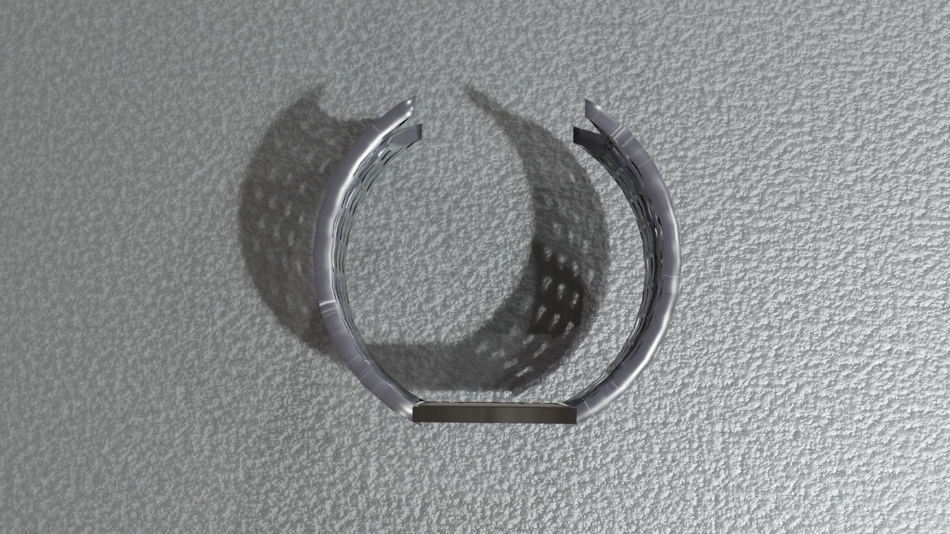 Low Poly Sci-Fi Bracelet Lando Low-poly 3D model_6