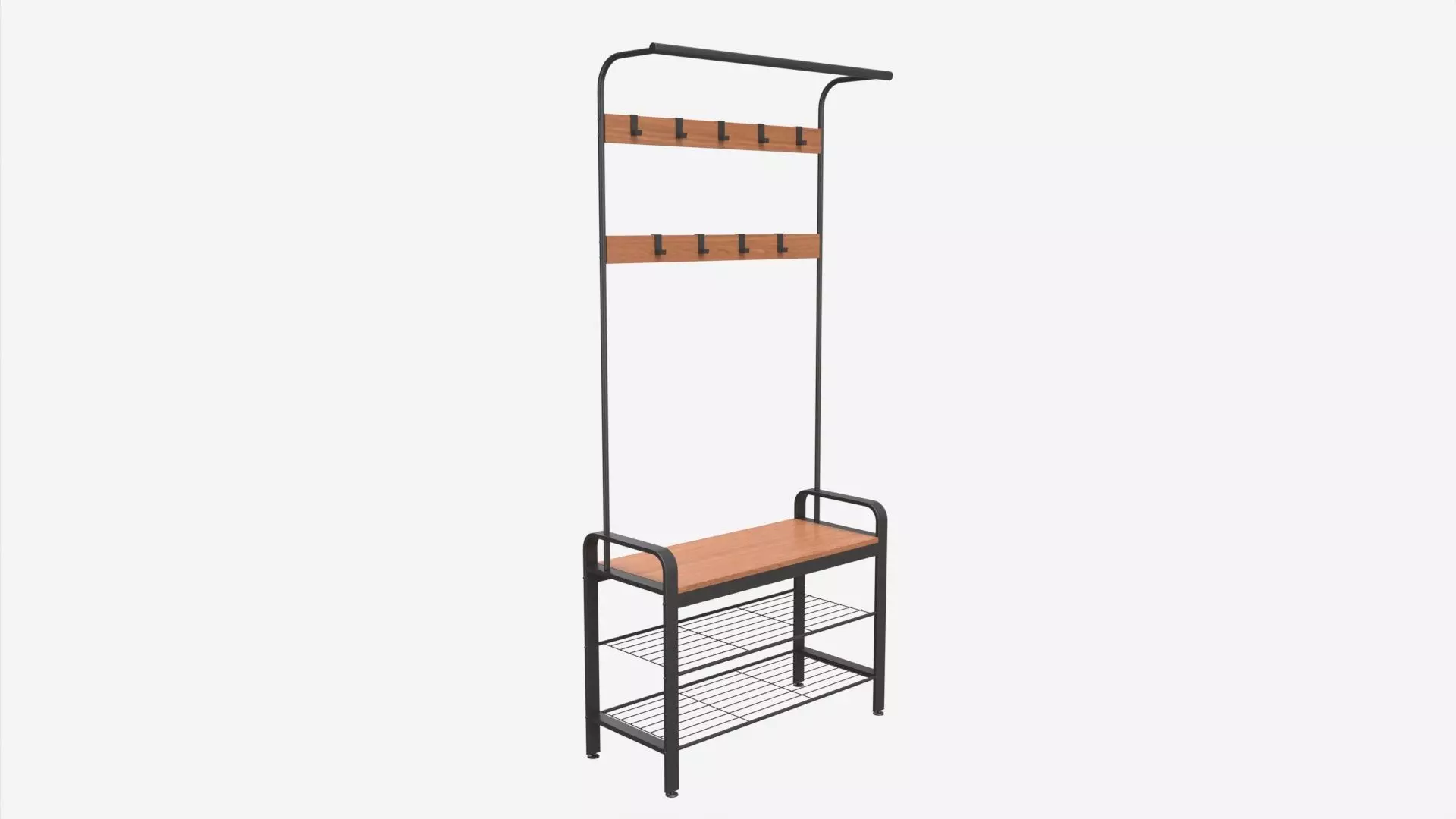 Free Standing Coat Rack Vasagle 3D model_0